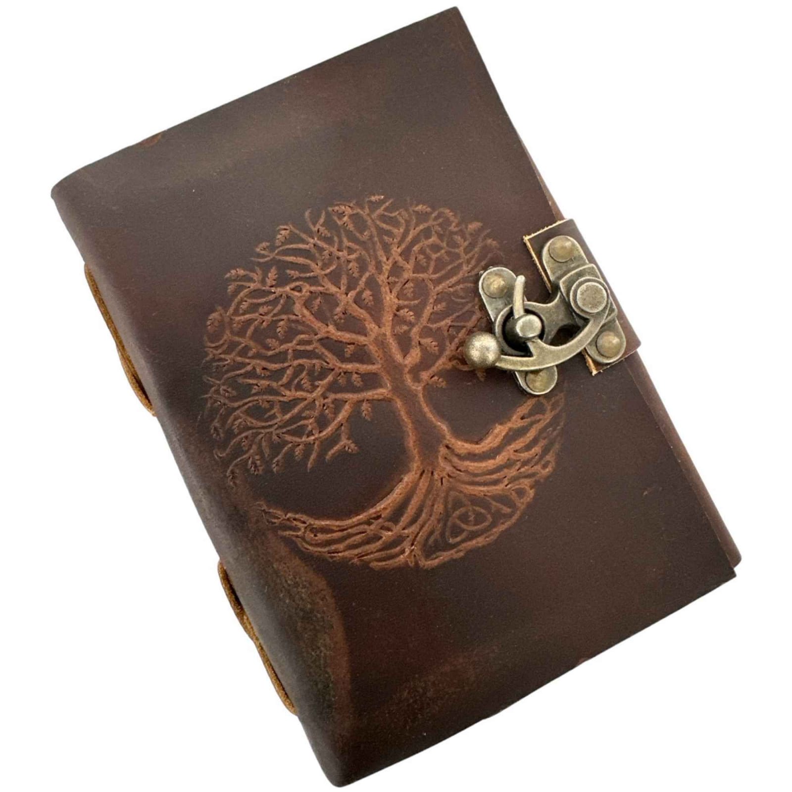 Jurnal handmade deschis, pregătit pentru journaling — JurnaleVintage