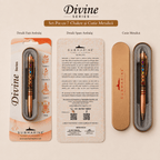 JurnaleVintage Set stilou Set pix metalic cu 7 chakre și cutie metalică - Cadou special