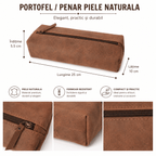 CraftMystic Penar Penar-Organizator din Piele Naturala - Organizare Eleganta si Practica pentru Zi de Zi