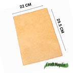 JurnaleVintage Hartie bumbac Bumbac galben / 22x29.5 cm Hârtie vintage bumbac galben 22×29.5 cm — Set 5 foi