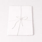 JurnaleVintage Hartie bumbac Bumbac alb / 22x29.5 cm Hartie alba vintage 22x29.5 cm set 5 foi - un spatiu pur pentru ganduri scrise cu intentie