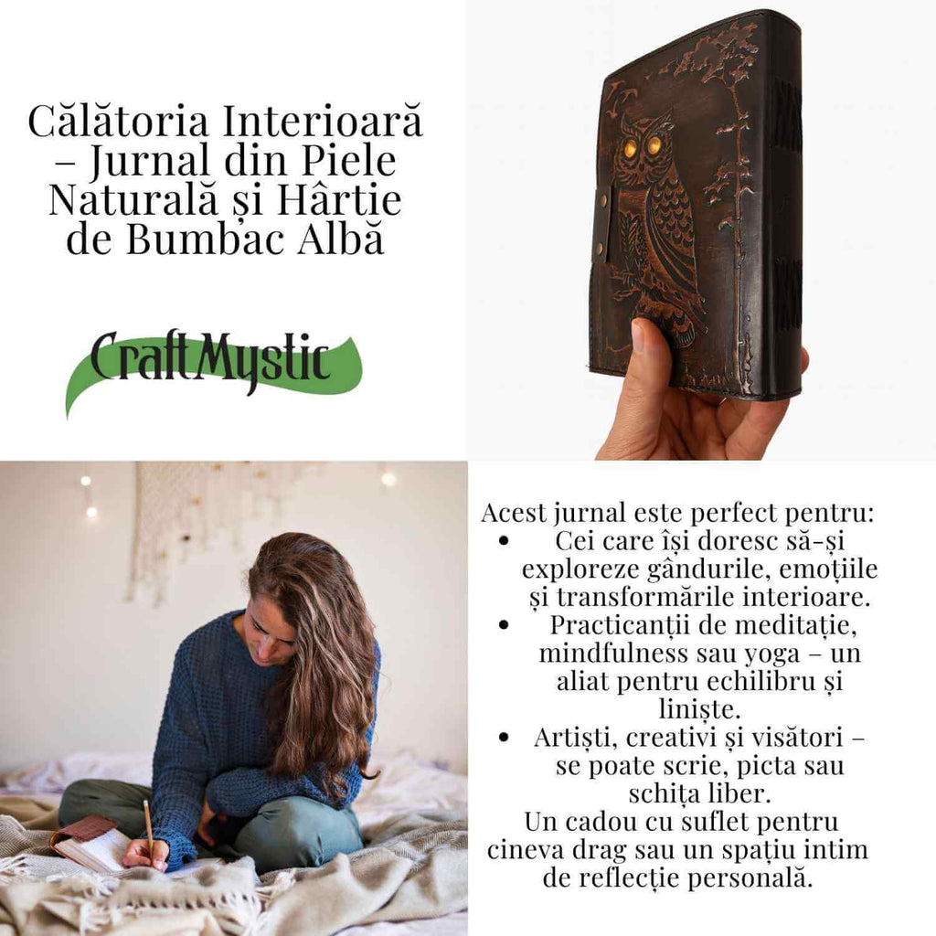 Vedere laterala — inchidere jurnal piele