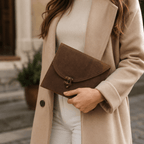 CraftMystic Geanta Geanta Plic din Piele Naturala - Eleganta si Stil Atemporal