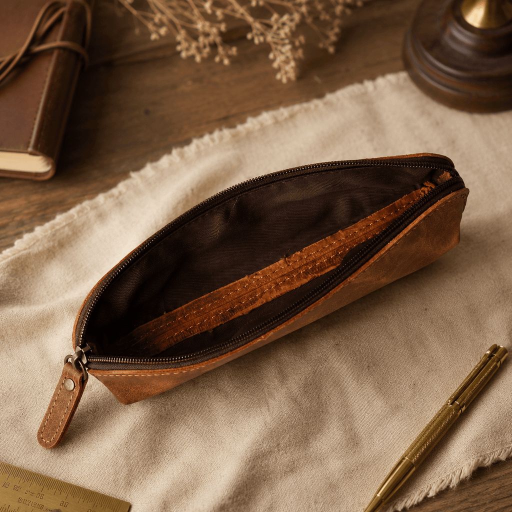 CraftMystic Penar Penar din Piele Naturala - Organizare Eleganta si Durabilitate Zilnica