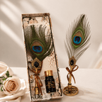 CraftMystic Set caligrafie Set Stilou cu Penita si Pana in Cutie Cadou - Eleganta Vintage si Inspiratie Creativa