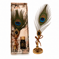CraftMystic Set caligrafie Set Stilou cu Penita si Pana in Cutie Cadou - Eleganta Vintage si Inspiratie Creativa